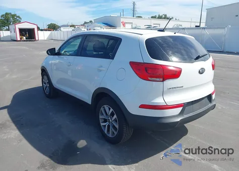 2016 Kia Sportage Lx z USA, uszkodzony, nr VIN KNDPB3AC1G7810189